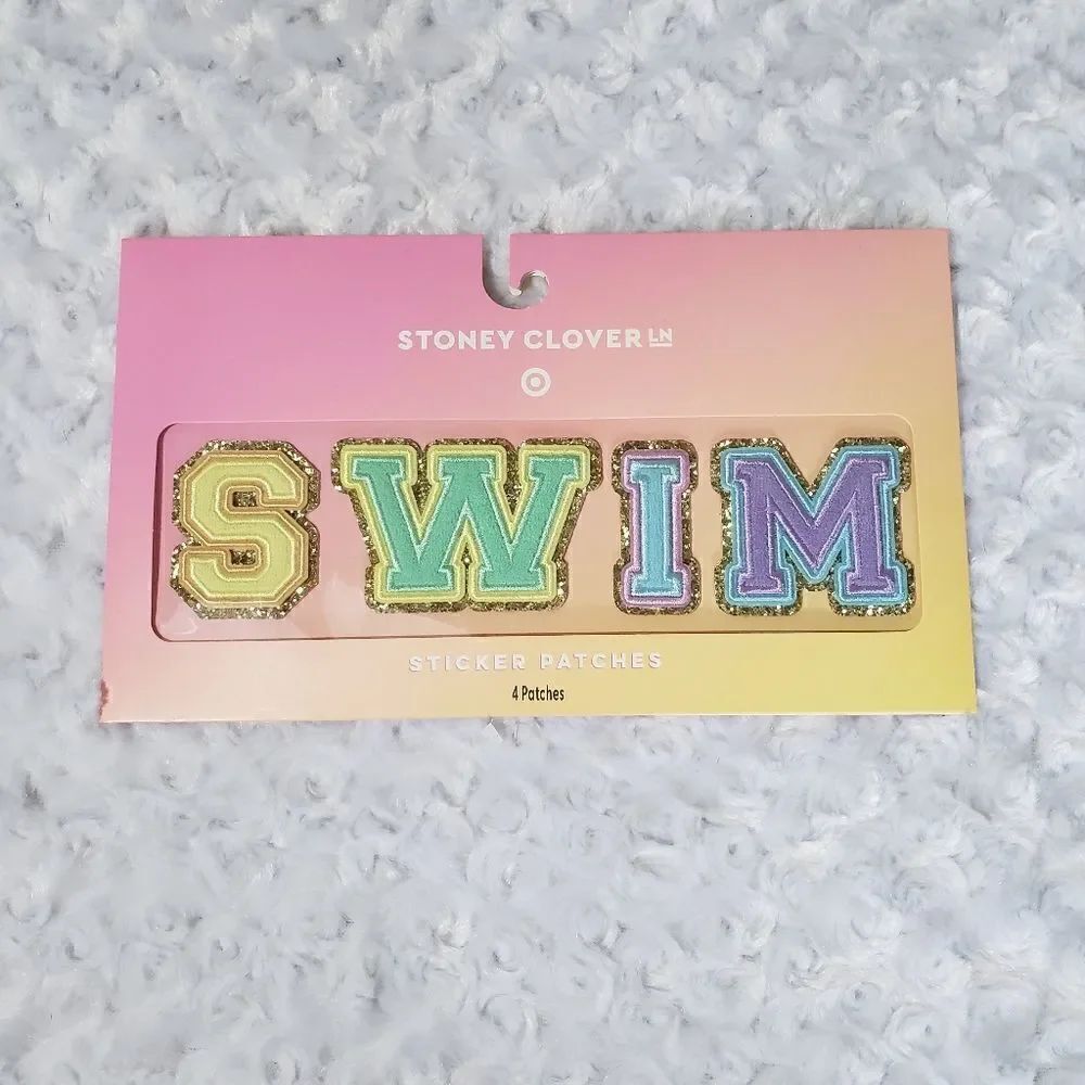 Stoney Clover Lane x Target SWIM sticker patches